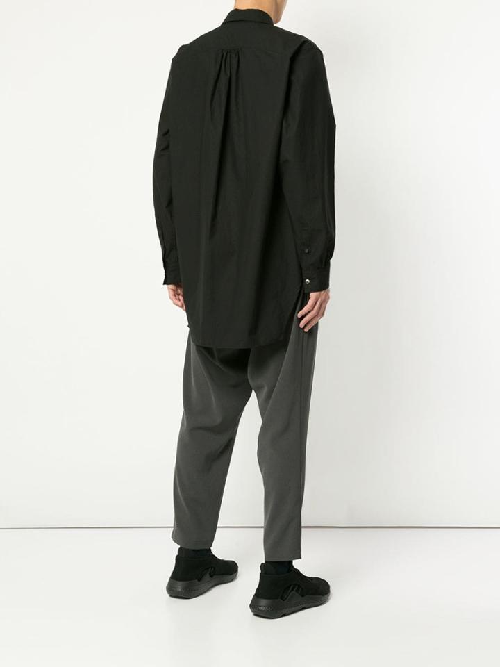 Kazuyuki Kumagai Loose-fit Shirt - Black