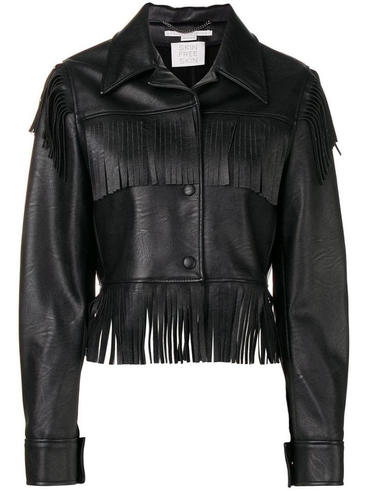 Stella Mccartney Fringed Jacket - Black