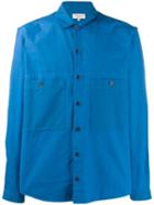 Ymc Spread Collar Shirt - Blue