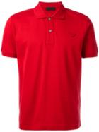 Prada Short Sleeve Polo Shirt, Men's, Size: Xl, Red, Cotton