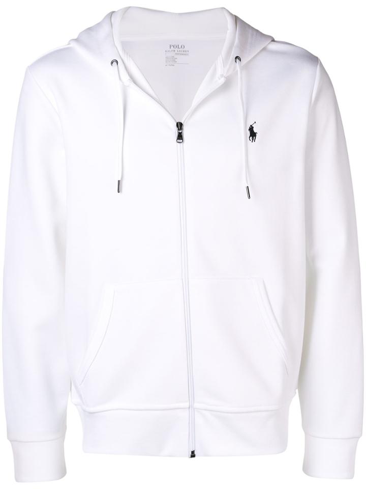 Polo Ralph Lauren Embroidered Pony Hoodie - White