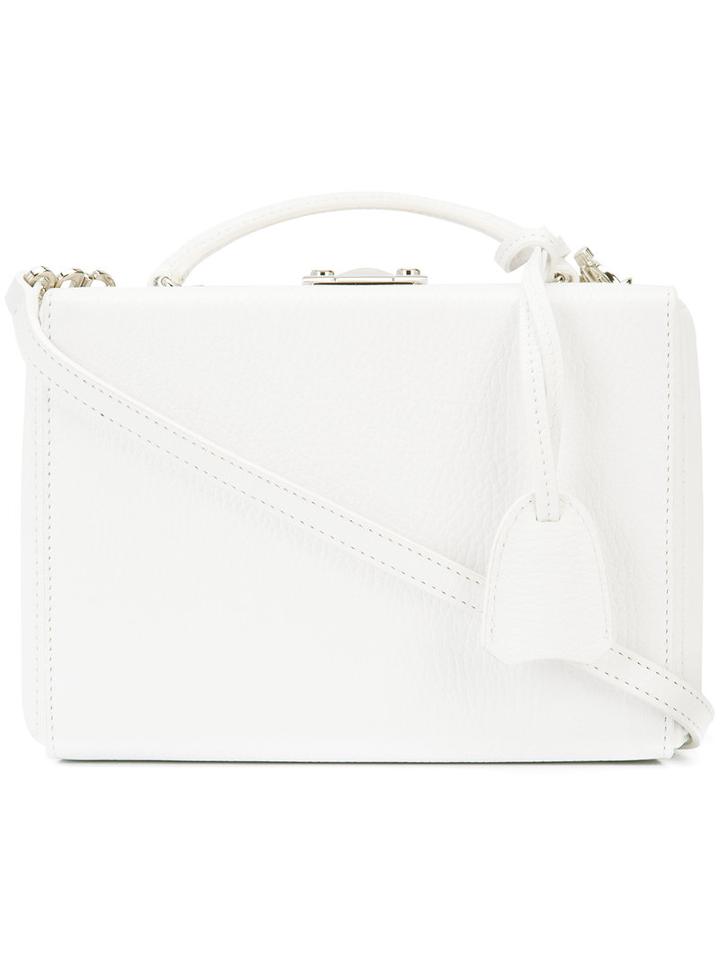 Mark Cross - Small Grace Box Bag - Women - Leather - One Size, White, Leather