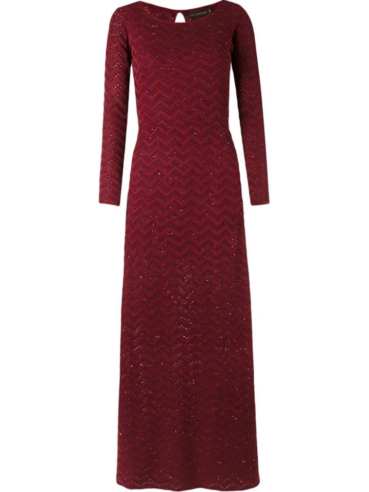 Cecilia Prado Long-length Knitted Dress, Women's, Size: G, Red, Acrylic/polyamide/viscose