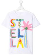 Stella Mccartney Kids Teen Stella Palm T-shirt - White