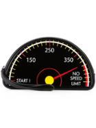 Yazbukey - No Speed Limit Clutch - Women - Leather/plexiglass - One Size, Black, Leather/plexiglass