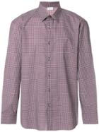 Brioni Patterned Shirt - Red