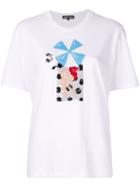 Markus Lupfer Alex Beach Girl Sequin T-shirt - White