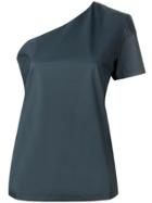 Max Mara Asymmetric T-shirt - Blue