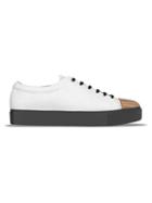 Myswear Vyner Sneakers, Men's, Size: 45, White, Leather/rubber