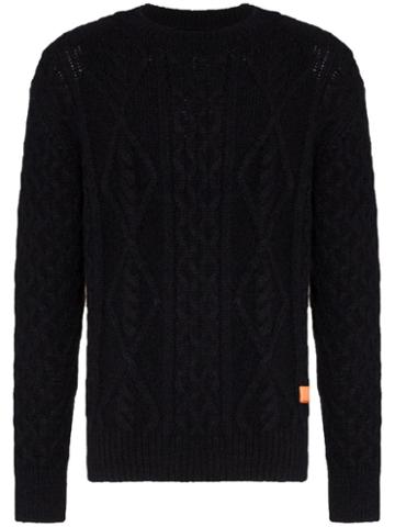 Loreak Puno Cable-knit Sweater - Blue