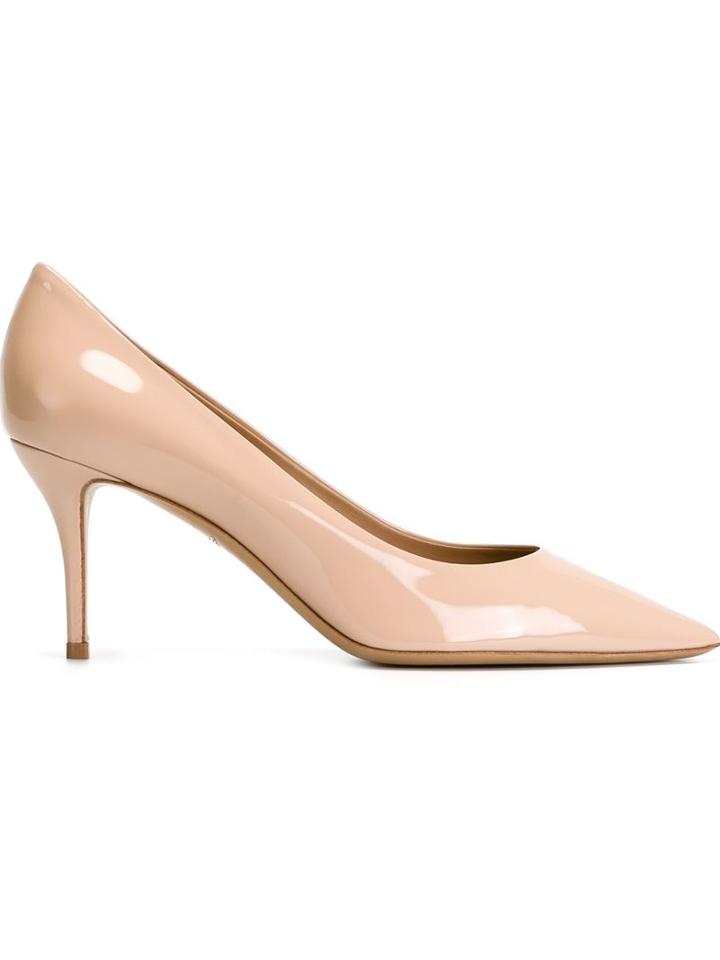 Salvatore Ferragamo Susi Pumps, Women's, Size: 9, Pink/purple, Patent Leather/leather