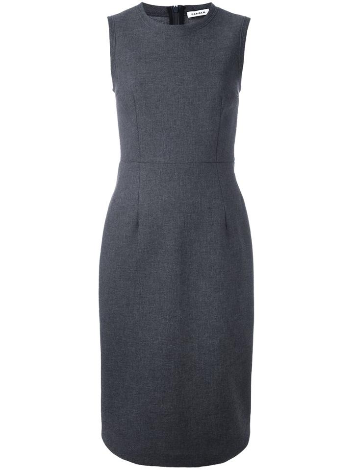 P.a.r.o.s.h. 'ryan' Dress, Women's, Size: Small, Grey, Viscose/wool