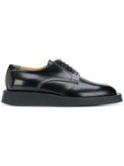 Jil Sander Classic Derby Shoes - Black