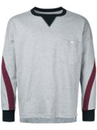 Factotum Contrast Sweatshirt, Men's, Size: 44, Grey, Cotton