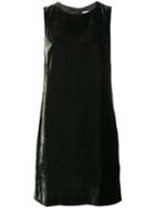 M Missoni - Velvet Shift Dress - Women - Polyester/acetate/cupro/viscose - 38, Green, Polyester/acetate/cupro/viscose