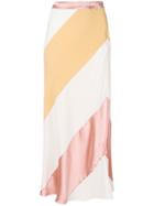 Marni Striped Panel Skirt - Multicolour