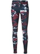 The Upside Marble-effect Leggings - Purple