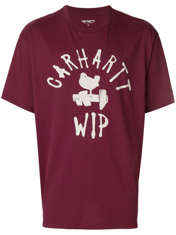 Carhartt Branded Dove T-shirt - Red