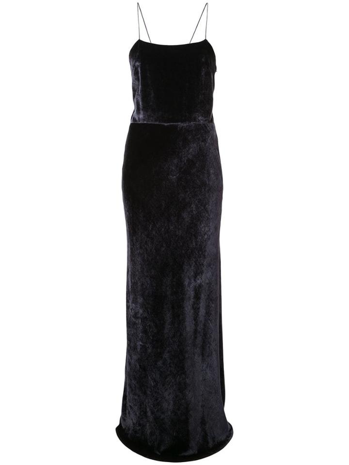 Jason Wu Velvet Slip-on Dress - Blue