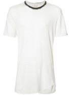 Lost & Found Ria Dunn Contrasting Neck T-shirt - White