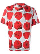 Ps By Paul Smith Rose Print T-shirt