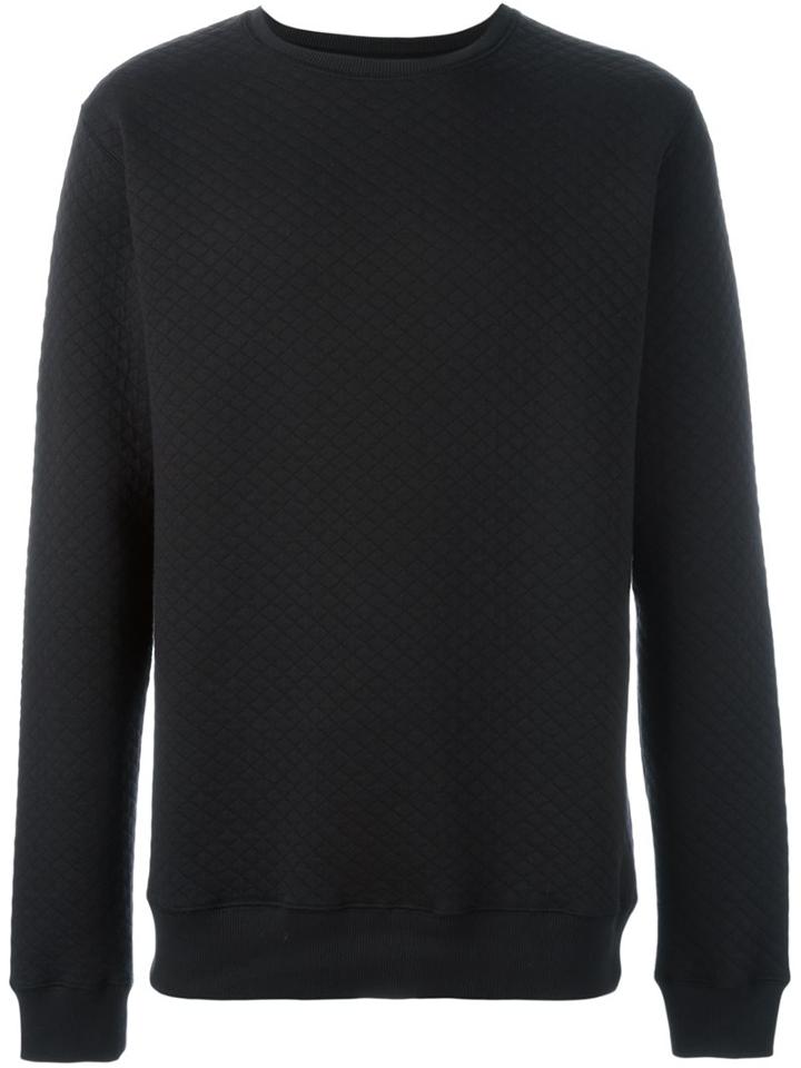 Soulland 'huddleston' Quilted Sweatshirt