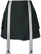 Maison Margiela Zip Layered Skirt - Black