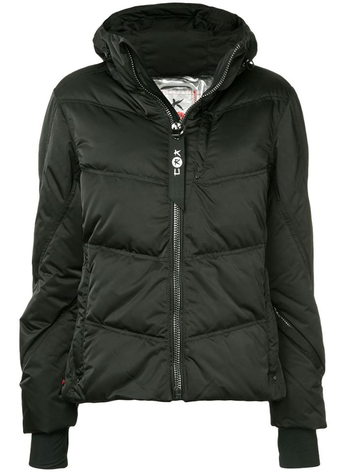 Kru G-force Satin Jacket - Black