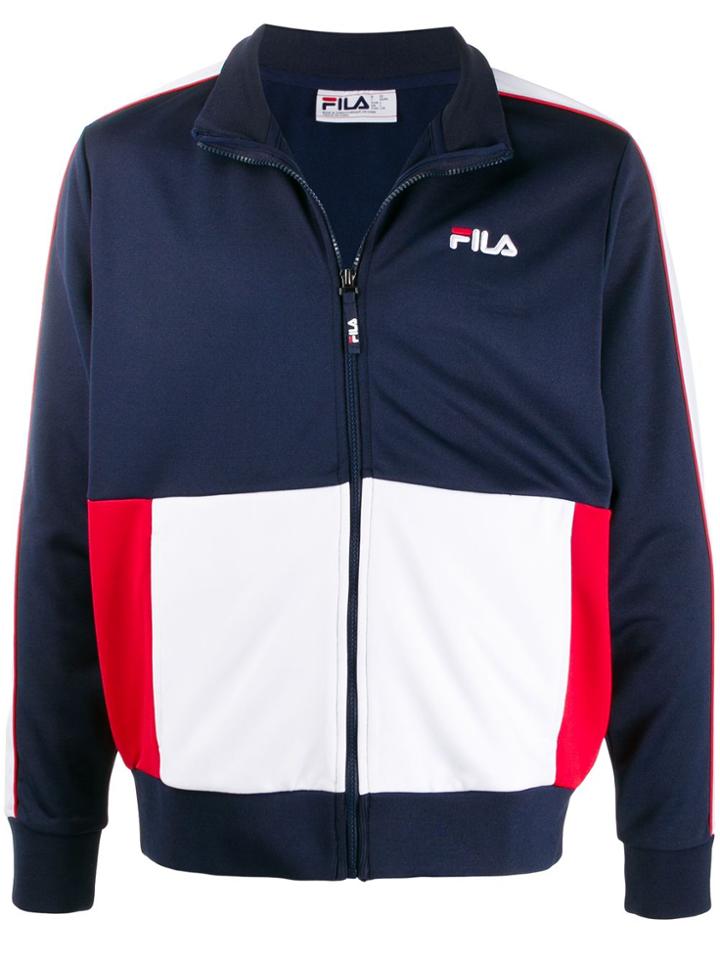 Fila Colour Block Track Jacket - Blue