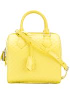 Louis Vuitton Vintage 2010 Speedy Cube Bag - Yellow & Orange