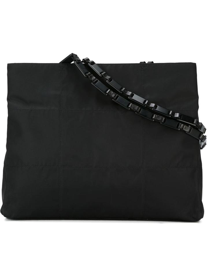 Prada Vintage Chain Handle Tote