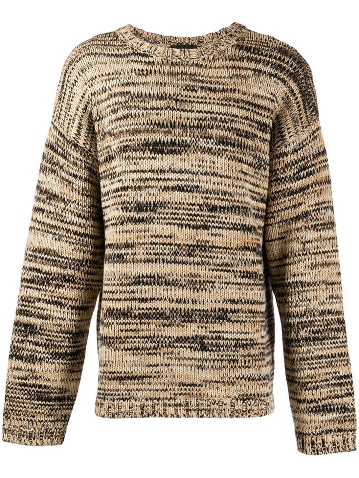 Joseph Oversized Chunky Knit - Brown