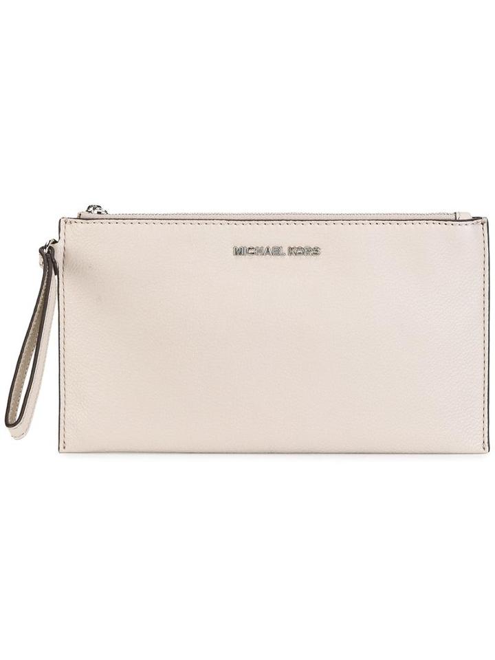 Michael Michael Kors 'bedford' Wristlet Clutch, Women's, Nude/neutrals