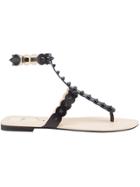 Fendi Studded Open-toe Sandals - Black