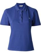 Etro Polo Shirt, Women's, Size: 44, Blue, Cotton/spandex/elastane