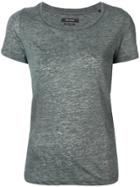 Isabel Marant Ribbed T-shirt - Grey