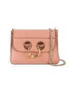 Jw Anderson Mini Dusty Pink Pierce Messenger Bag - Pink & Purple