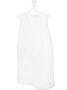 Dkny Kids Teen Pleated Shift Dress - White
