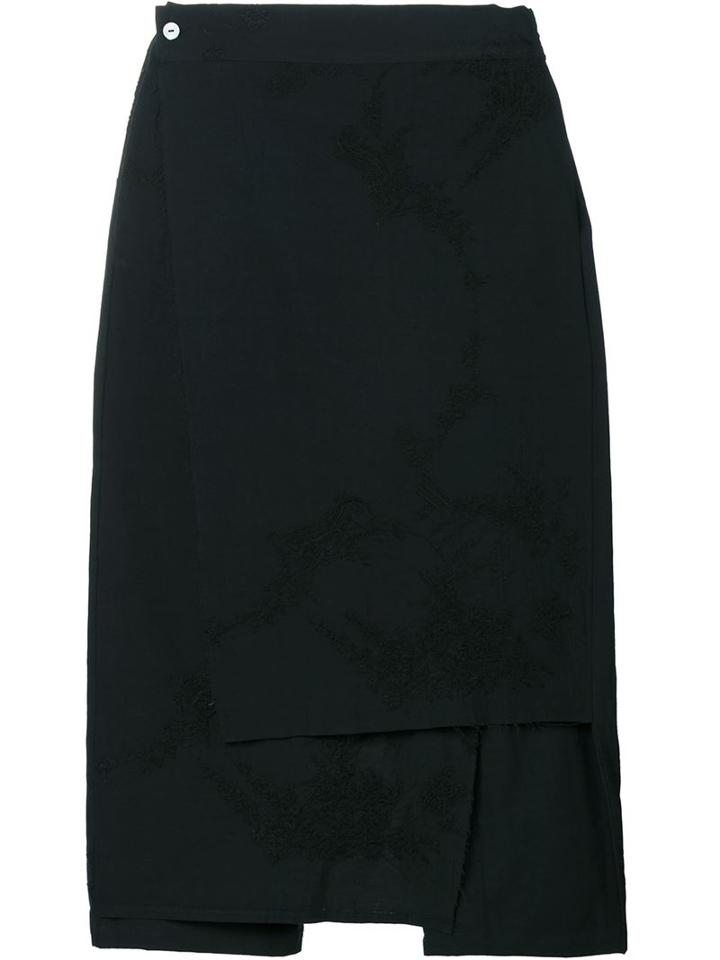 By Walid Rana Embroidered Cropped Trousers