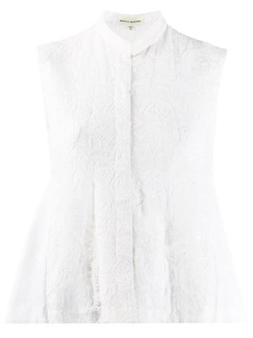 Rahul Mishra Rosette Dress - White