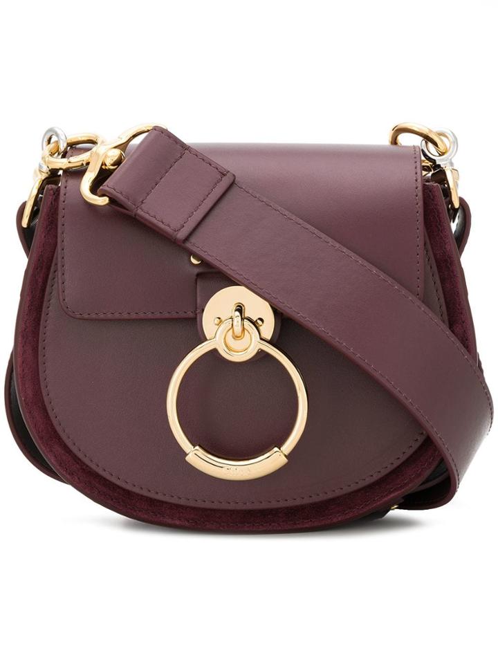 Chloé Tess Crossbody Bag - Brown