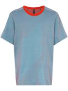Byborre Gore Tex Contrast Neck T-shirt - Blue