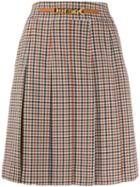 Tory Burch Chain Detail Skirt - Neutrals