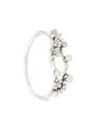 Shaun Leane Cherry Blossom Pearl & Diamond Cuff - Silver