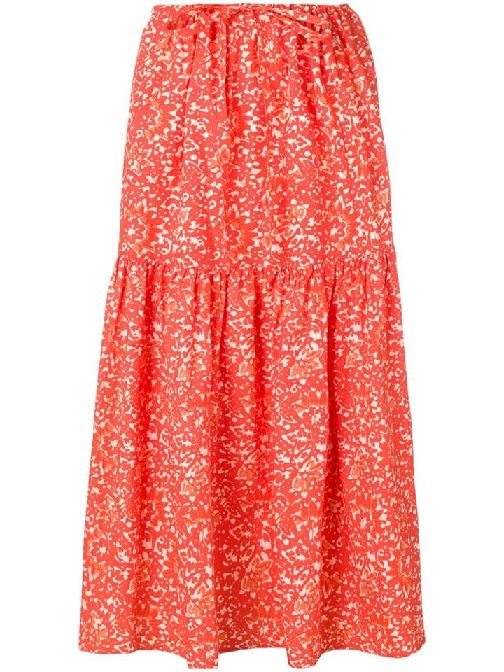 Ulla Johnson Pari Skirt - Orange