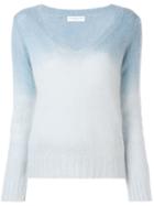 Majestic Filatures Tonal Fade Sweater - Blue