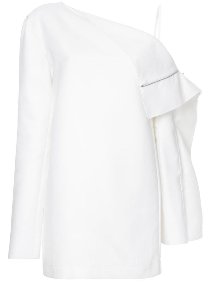 Dion Lee Axis Folded Dress - White