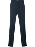 Pt01 Traveller Relaxed Fit Trousers - Blue