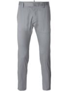 Dsquared2 Chino Trousers, Men's, Size: 48, Grey, Cotton/spandex/elastane