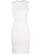 Dsquared2 Sculpted Mini Dress - White